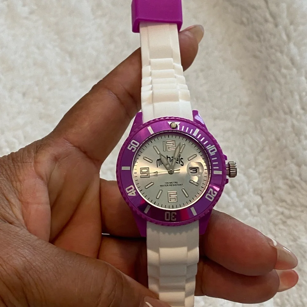 Brand New!! Waterproof color block watches